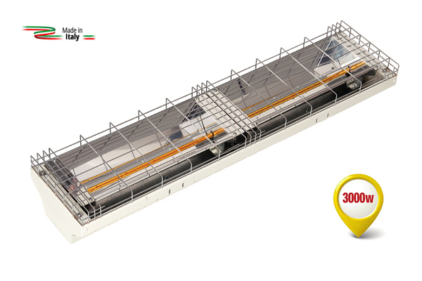 GRADO - GH3000 - Riscaldatori radianti elettrici a raggi infrarossi onda corta