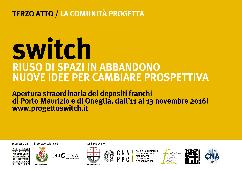 Sponsor evento Progetto Switch del 11-13 novembre 2016 - Imperia (IM)